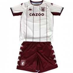 Camisola Aston Villa Criança Equipamento Segundo 2021-2022 Manga Curta
